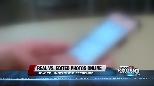 The importance of knowing the difference between real and altered photos online