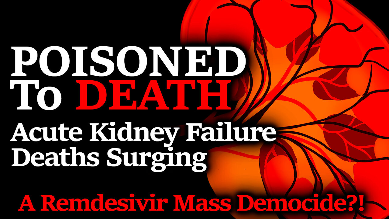 MASS MURDERING With Remdesivir?! Mass Extermination By Fauci & The Pharma Complex?