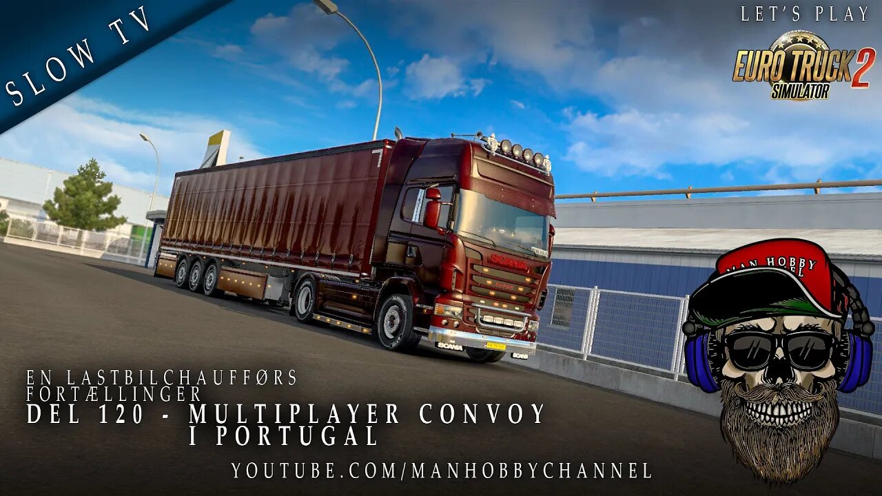🔴 Del 120 - 🚛🚛🚛 Convoy Multiplayer Med Mods i Portugal 🚛🚛🚛🚛🚛🚛🚛