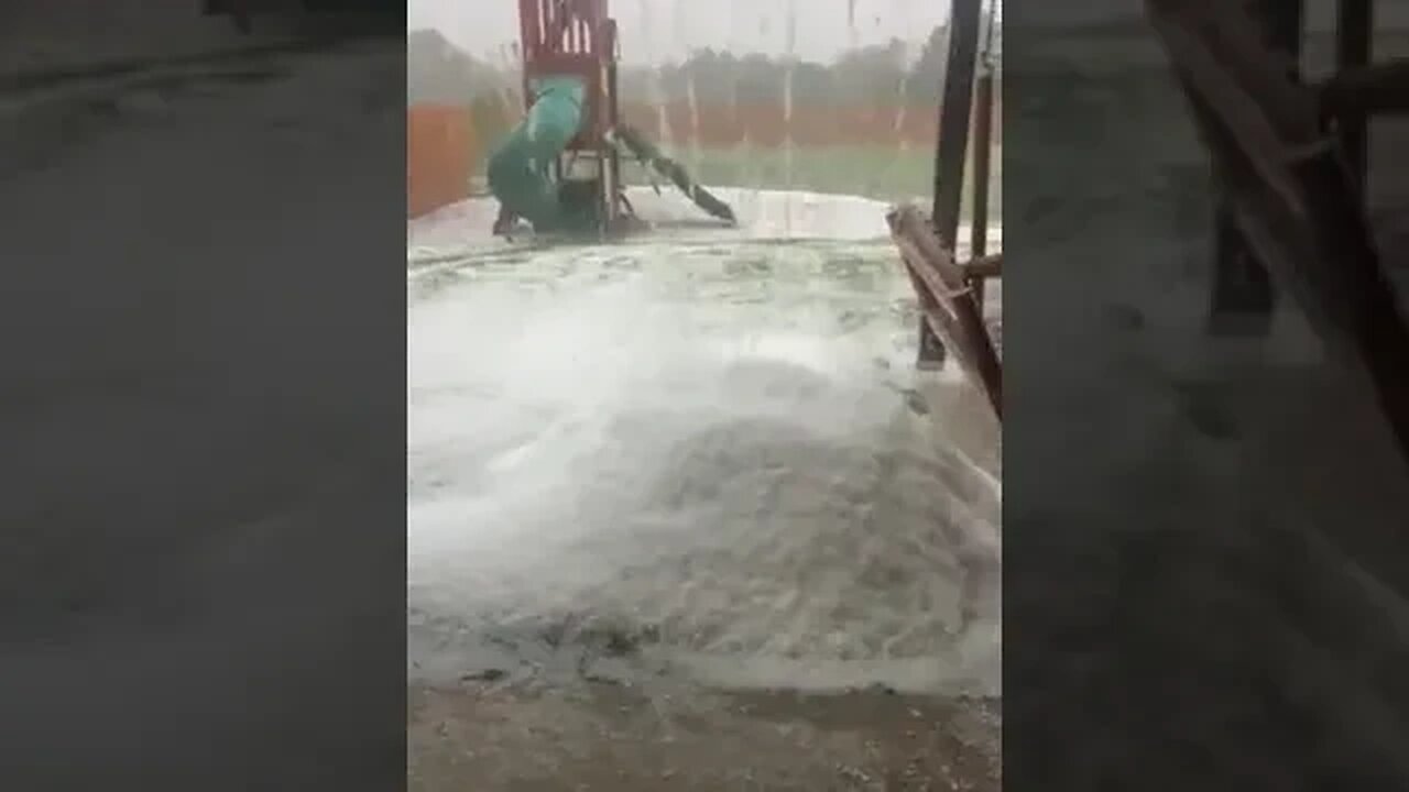 Extreme amounts of hail is falling between Edgewood and Moriarty, New Mexico...