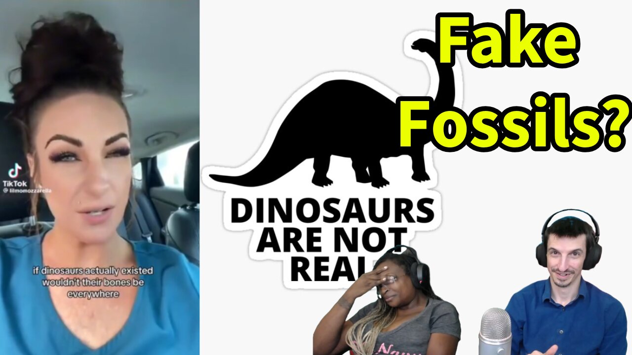 Dinosaurs aren't real! Science is a religion!