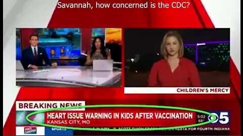 Heart issue warning in kids after vaccination