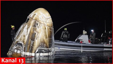 Four astronauts return to Earth after being delayed by Boeing's capsule trouble and Hurricane Milton