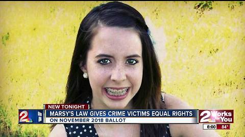 'Marsy's Law' gives crime victims equal rights