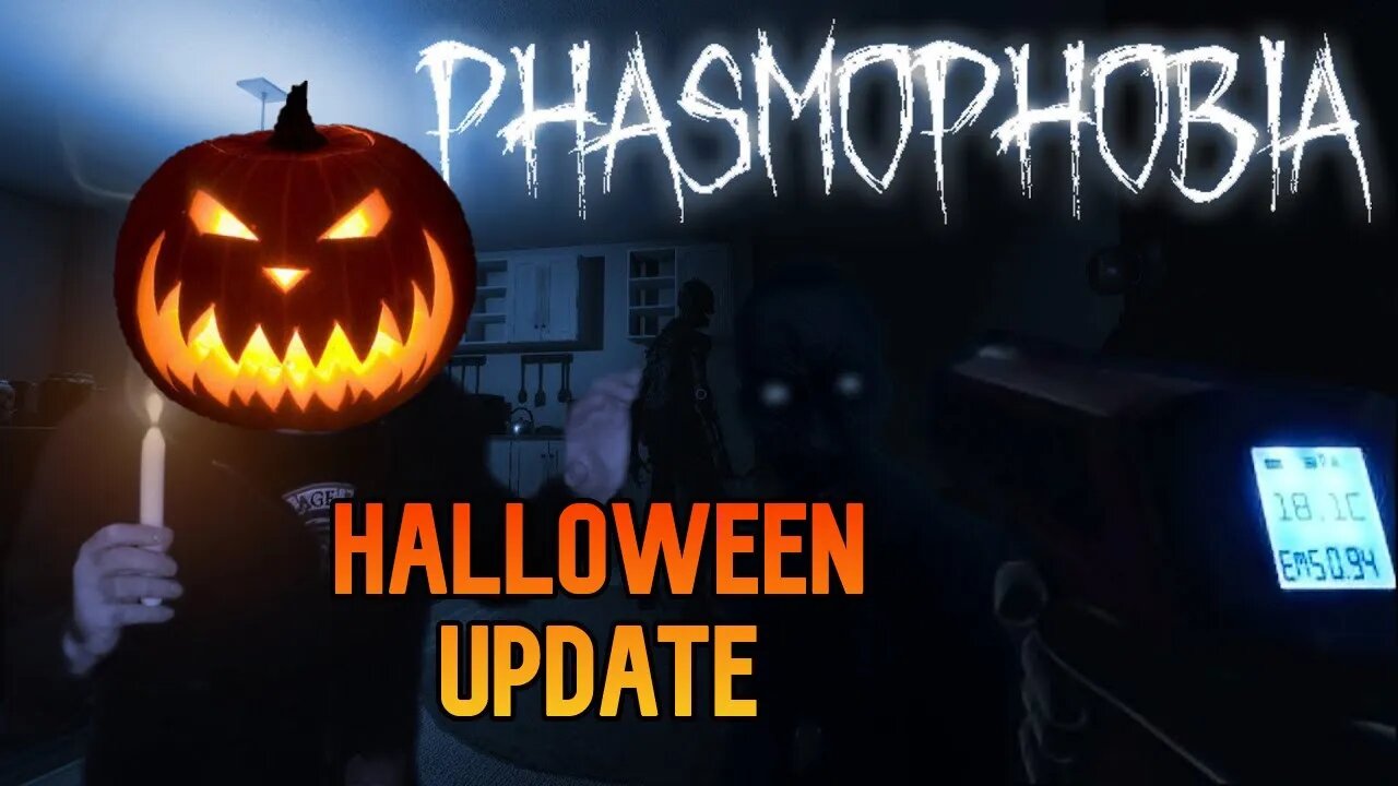 Halloween Update Live JUMPSCARES And Dance Party Phasmophobia With MrHabenero