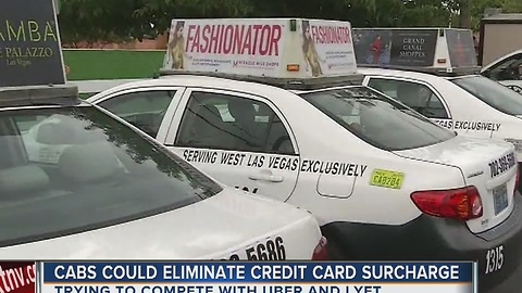 Las Vegas taxis consider dropping $3 credit card surcharge