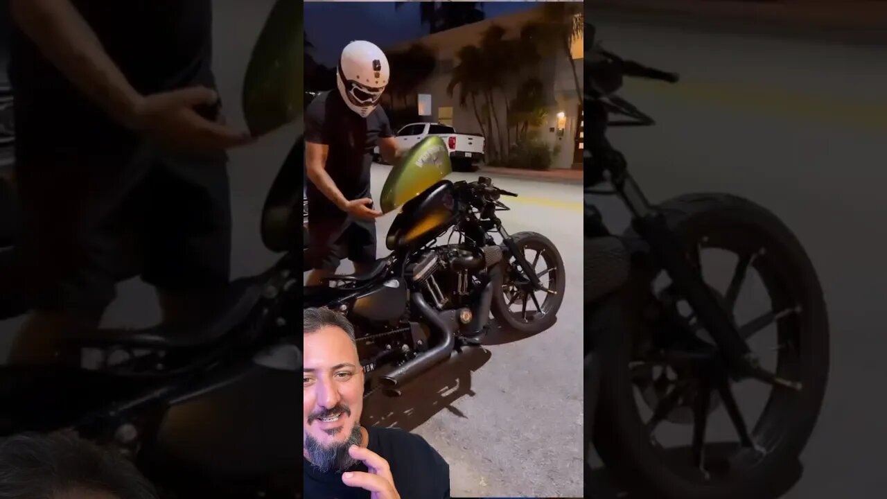 CUSTOMIZANDO uma moto em menos de 5 segundos