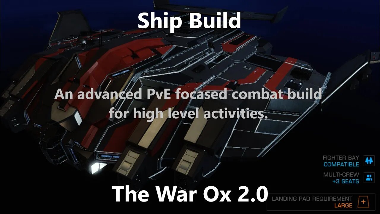 Elite Dangerous | Ship Build | Type-10 Defender | The War Ox 2.0