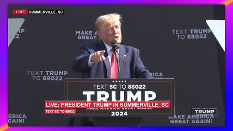 PRESIDENT TRUMP IN SUMMERVILLE, SC - SEPTEMBER 25, 2023