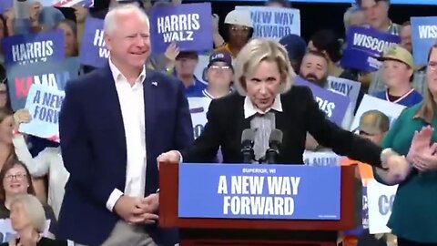 😳Tim Walz’s wife is crazy too !! ~ Terrence K Williams