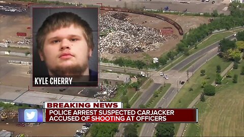 Second suspect in custody in carjacking of off-duty officer in Detroit, shots fired at officers