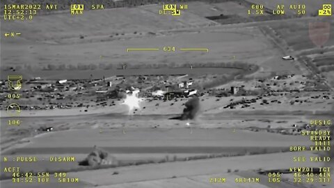 Ukrainian Drone Adjusts Artillery Fire Onto Russian Forces
