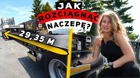 GABARYTY- Jak ROZCIĄGNĄĆ naczepę Goldhofer MPA-7 How to EXPAND a Goldhofer MPA-7 trailer
