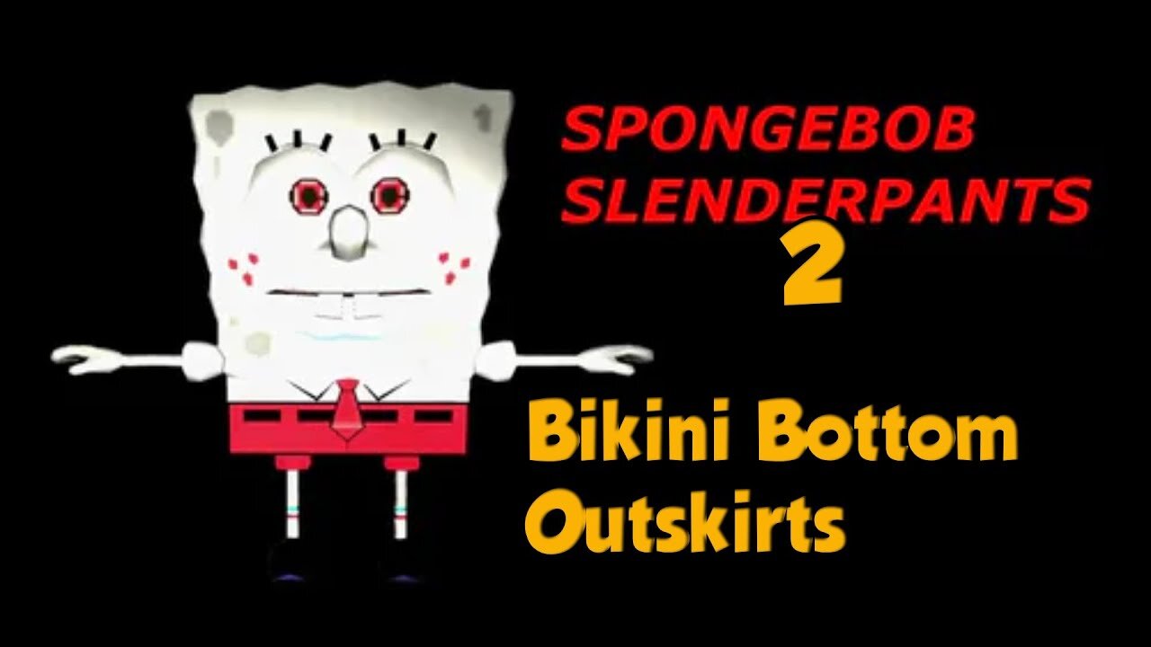 SpongeBob Slenderpants 2-Bikini Bottom Outskirts(all 15 Golden Spatulas) w/Tailsly