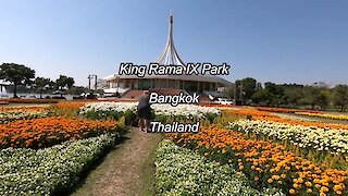 King Rama IX Park in Bangkok, Thailand