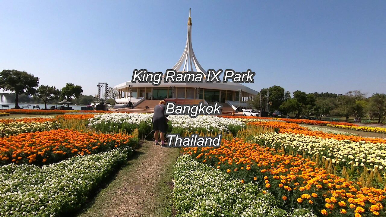 King Rama IX Park in Bangkok, Thailand