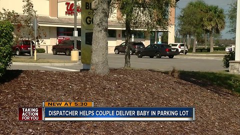 Baby born outside Walgreens in Pasco County