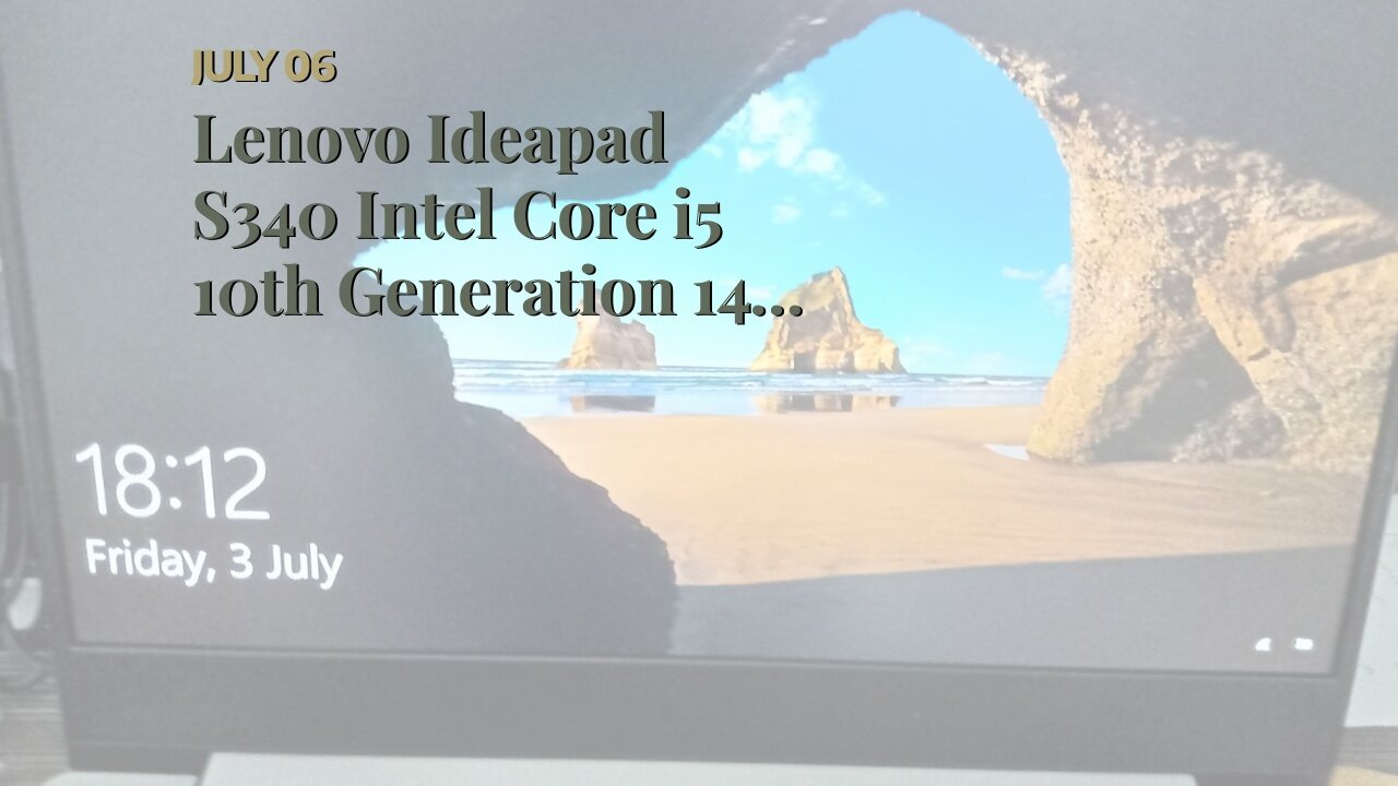 Lenovo Ideapad S340 Intel Core i5 10th Generation 14" (35.56cms) FHD Thin and Light Laptop (8GB...