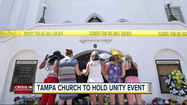 Tampa church plans unity prayer service in response to the hatred and violence in Charlottesville