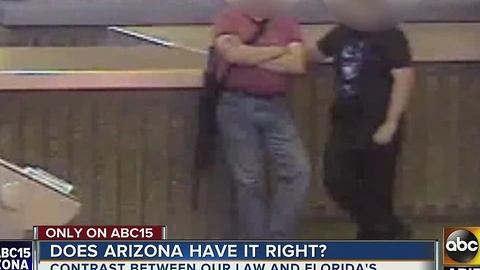 Remember the man who protested the TSA with his rifle at Sky Harbor?