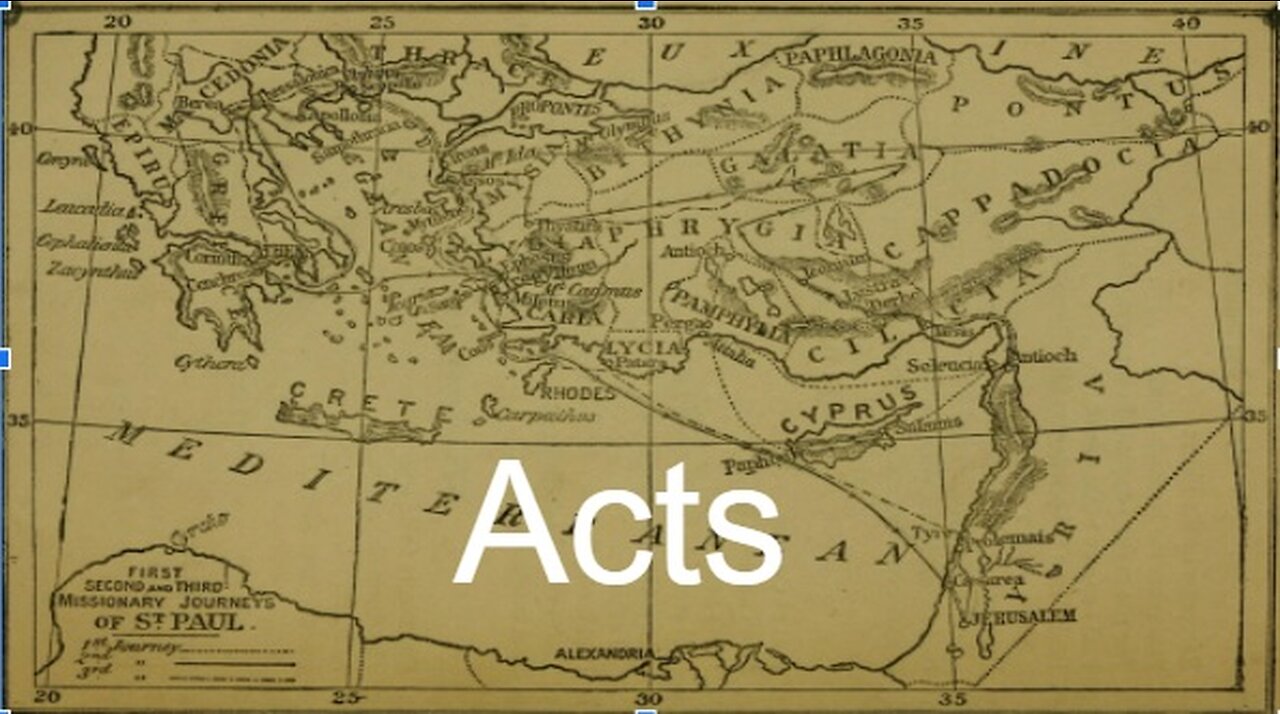 No Acts lesson Wednesday November 23, 2022