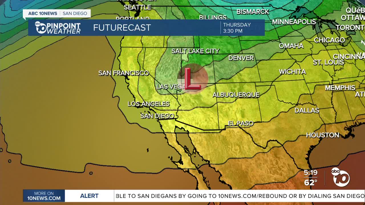 ABC 10News Weather With Meteorologist Angelica Campos