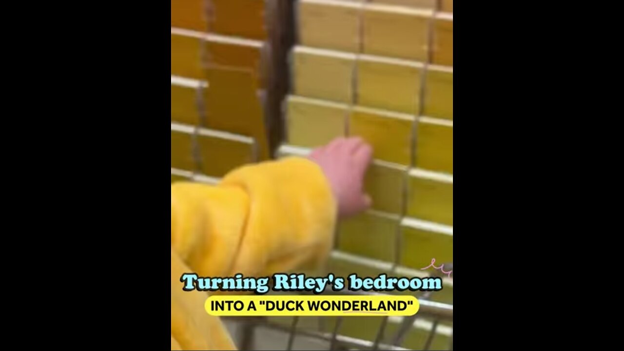 Creating my duck obsessed daughters dream room🦆😗