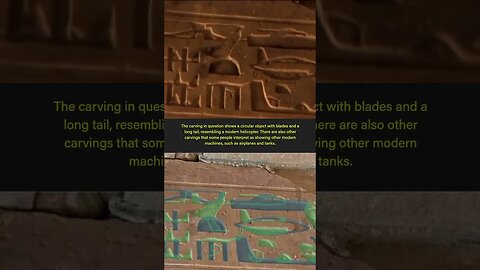 Unraveling the Mysterious Helicopter Hieroglyphs of Ancient Egypt #shorts #shortsfeed #history