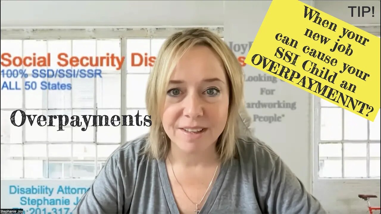 Overpayment of Child's SSI Because of Parent's New Job