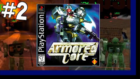 ARMORED CORE (PS1) Gameplay - Protegendo o Trem! #2