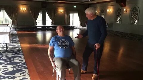 Diagnosed with MS, when he came in 1st, he couldn’t lift his left leg or lift his toes. Now look🙌🏻