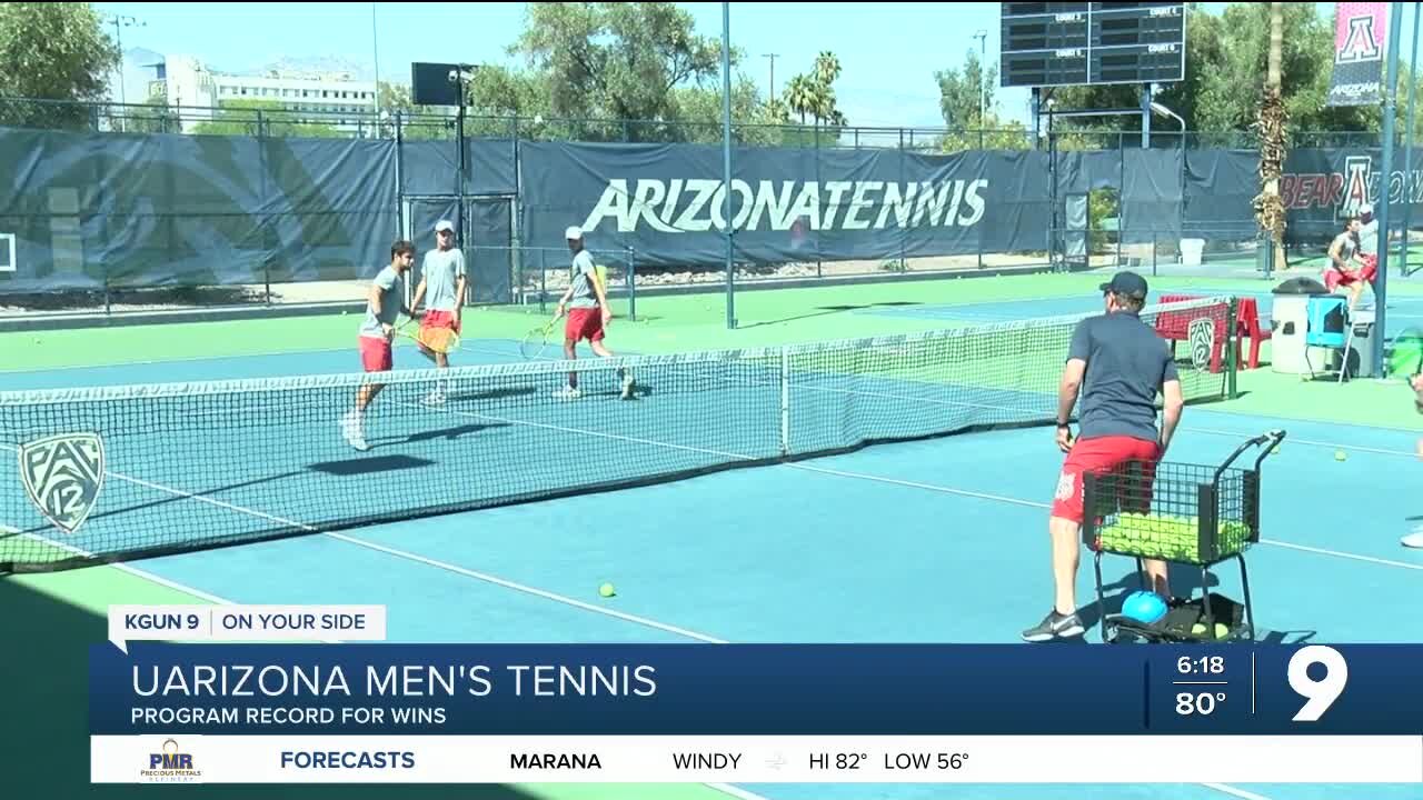 UArizona men's tennis making program history
