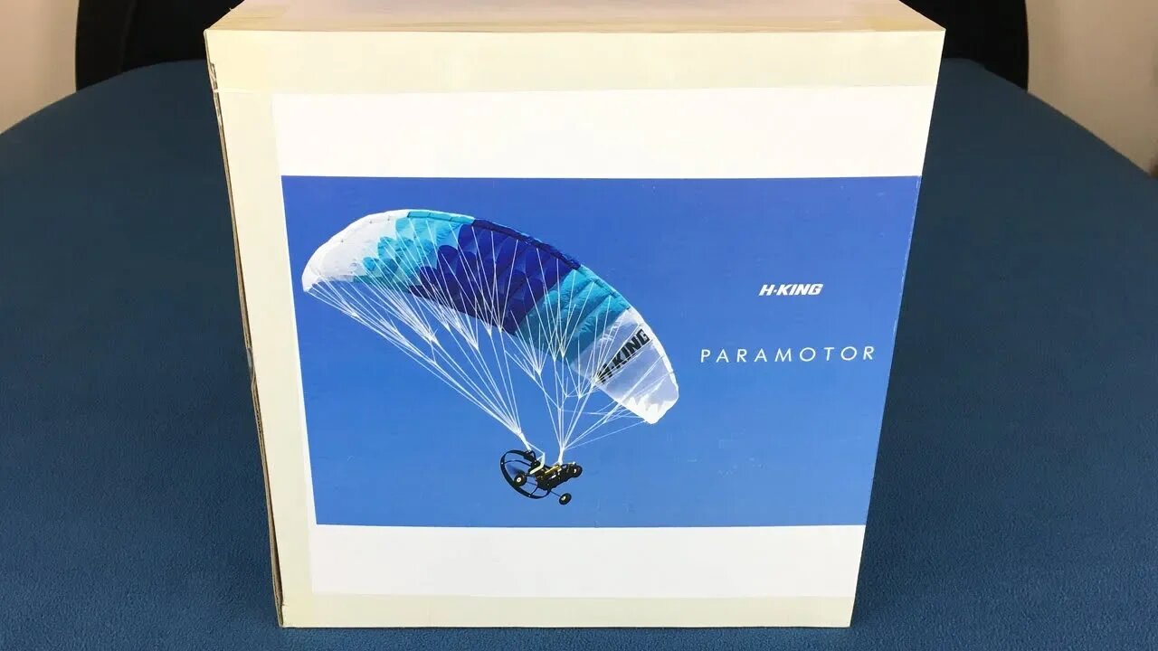 H-King Paramotor Unboxing Overview Only - Hobbyking RC PPG