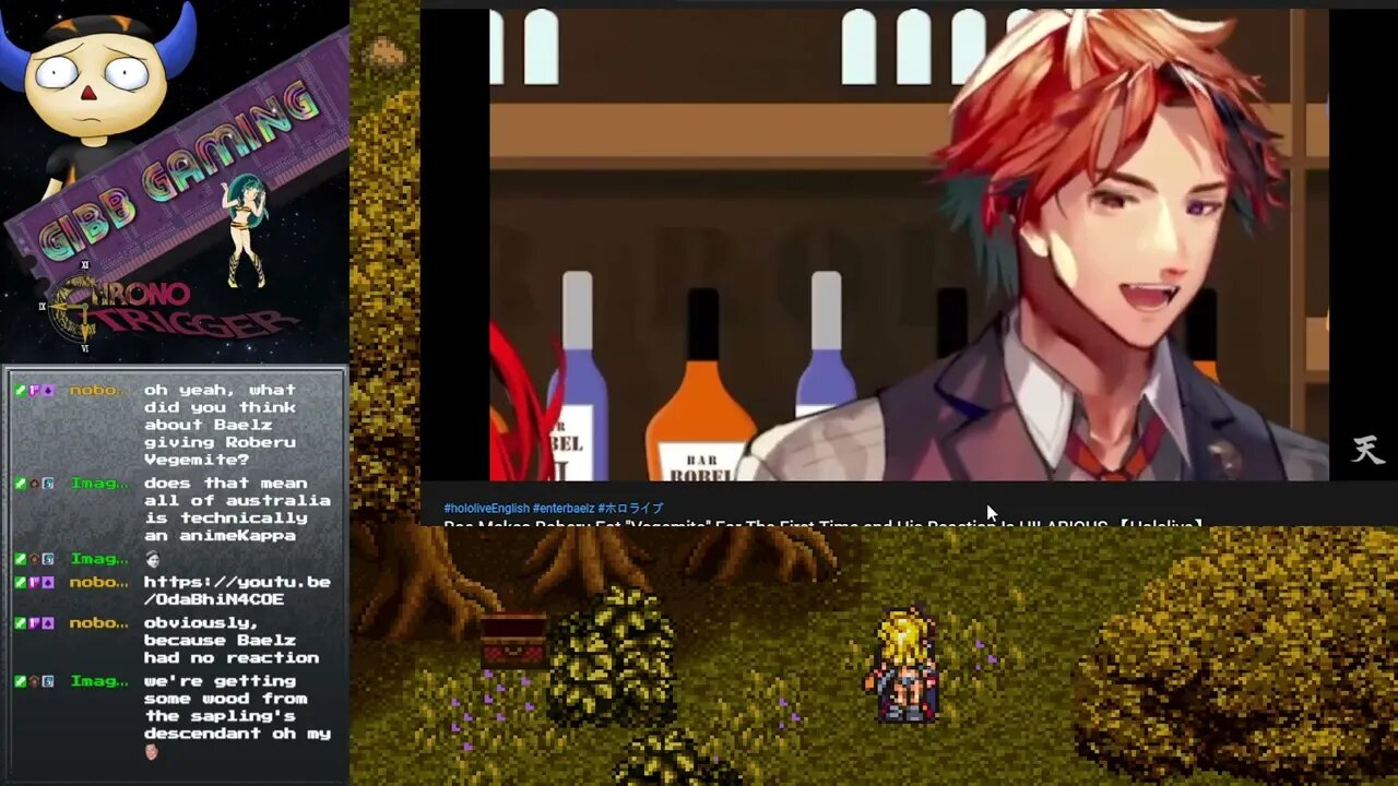 Chrono Trigger - Vegemite turns people into anime