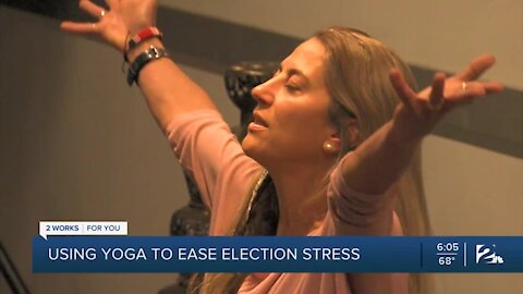 Using yoga to ease election stress