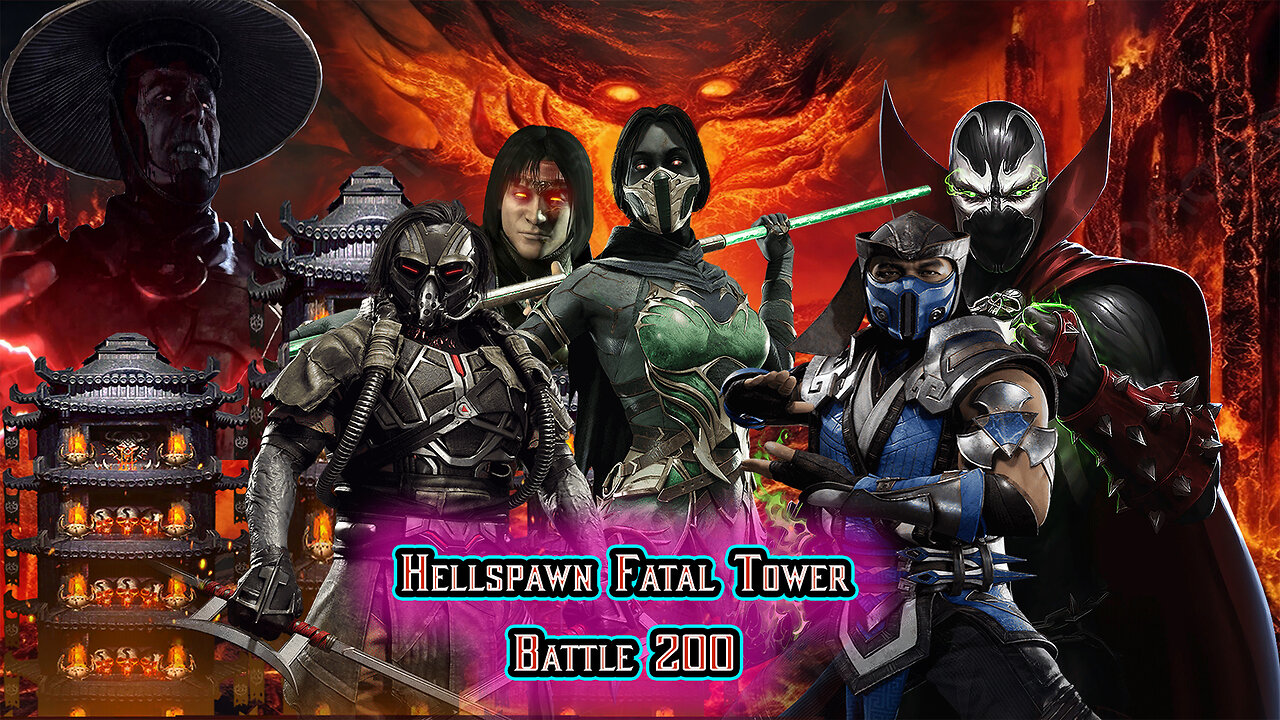 MK Mobile. Hellspawn Fatal Tower - Battle 200