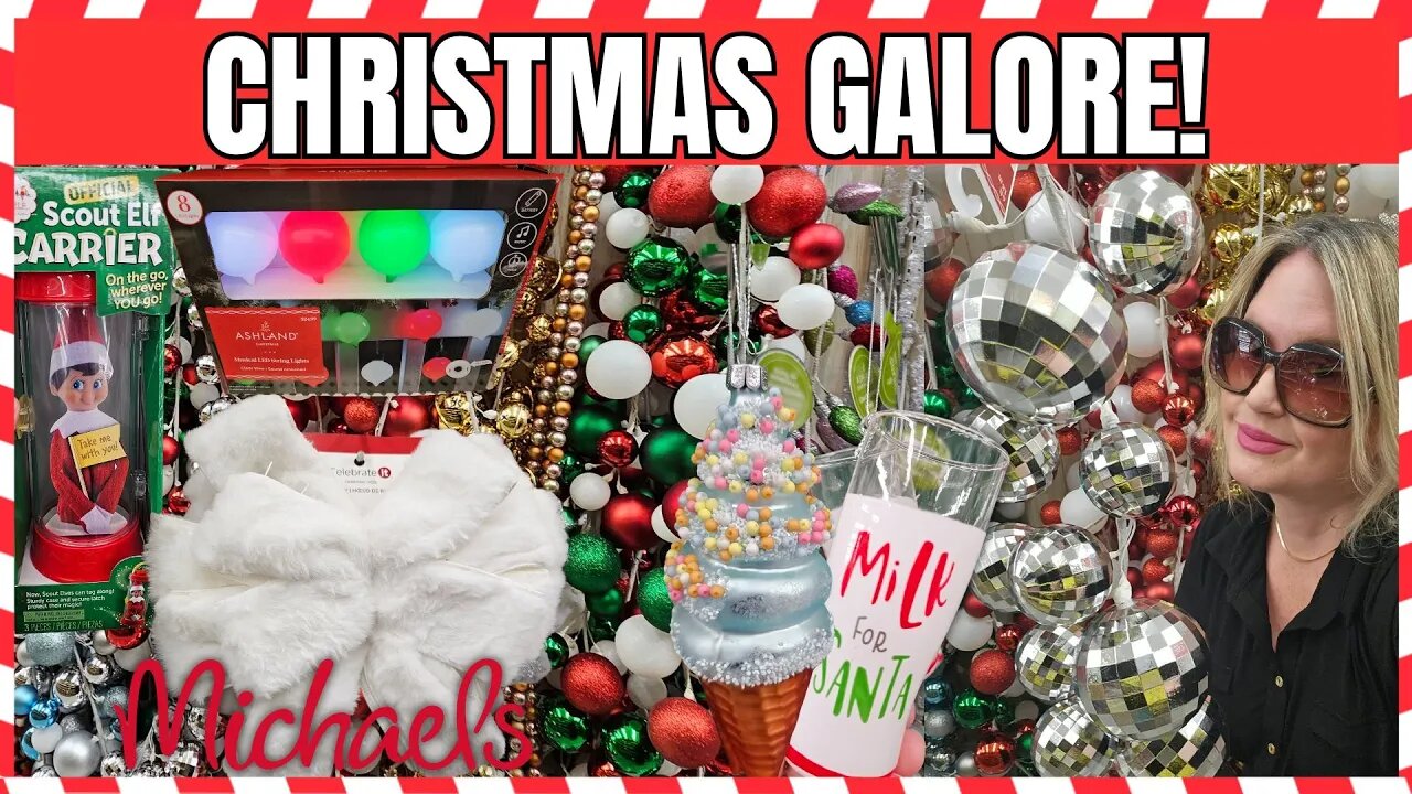 MICHAELS CHRISTMAS 2023 IN STORES NOW | Aisle of NEW CHRISTMAS | Store Walk Thru #michaels