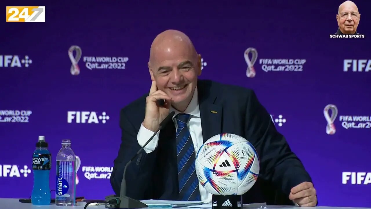 Infantino fileert Europese landen: 'Today I feel Arabic, today I feel African, today I feel gay'