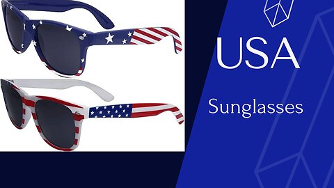 American Sunglasses USA Flag Classic Patriot