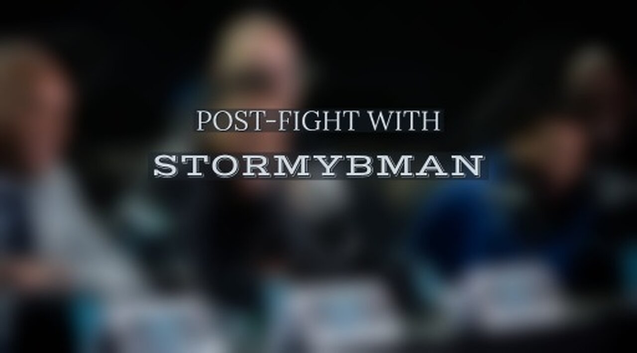 POST-FIGHT W/ STORMYBMAN AZIM VS DAVIES SU[ER LIGHTWEIGHTS (peacock TV)