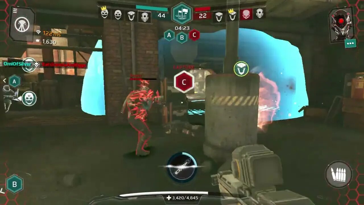 Modern Combat Versus Scorecharge warzone with Seven in Port Dec 20