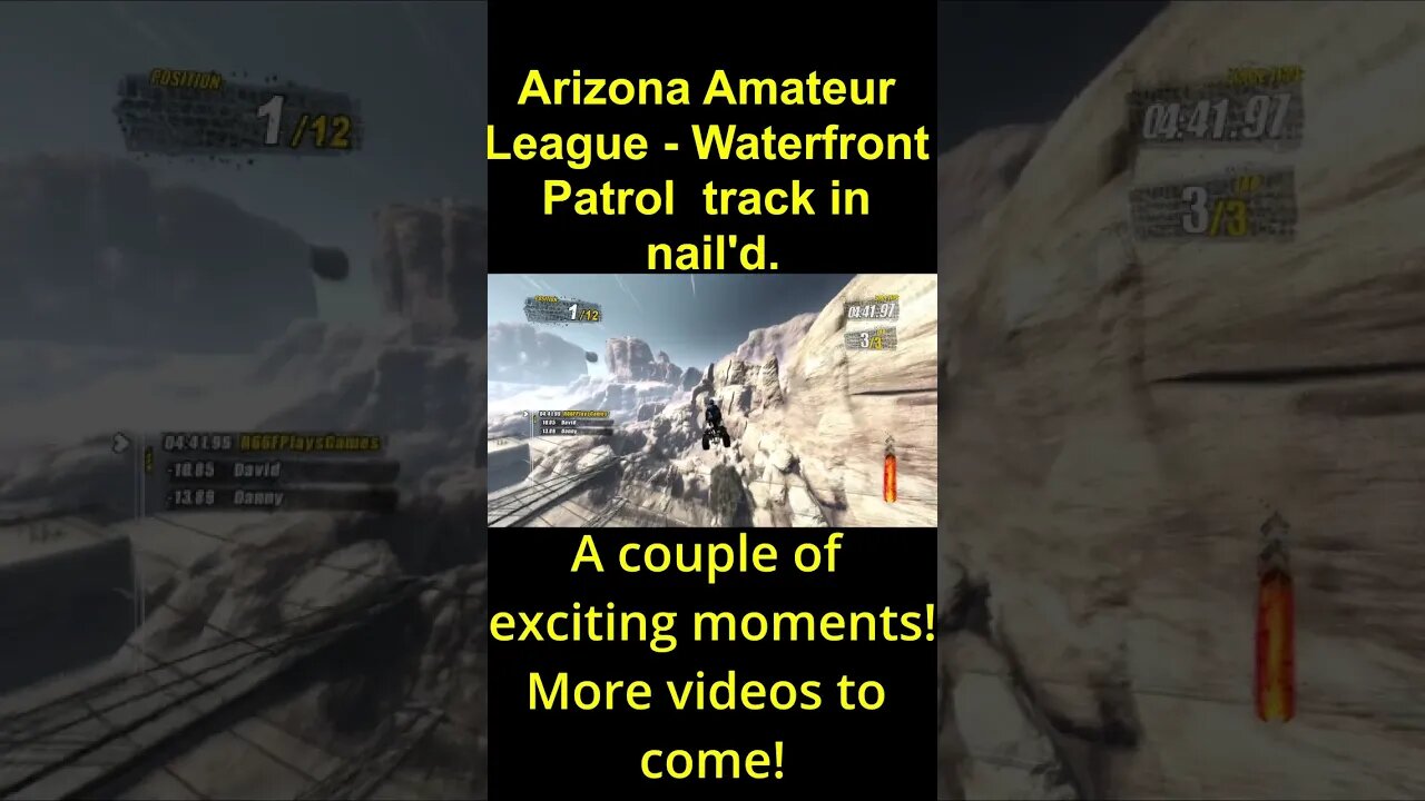 Arizona Amateur League - Waterfront Patrol track in nail'd