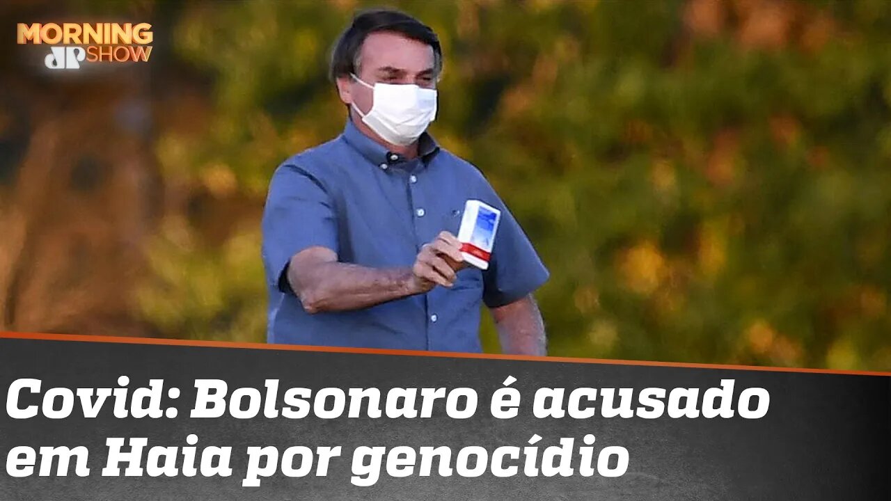 Sindicato acusa Bolsonaro de genocida em Haia