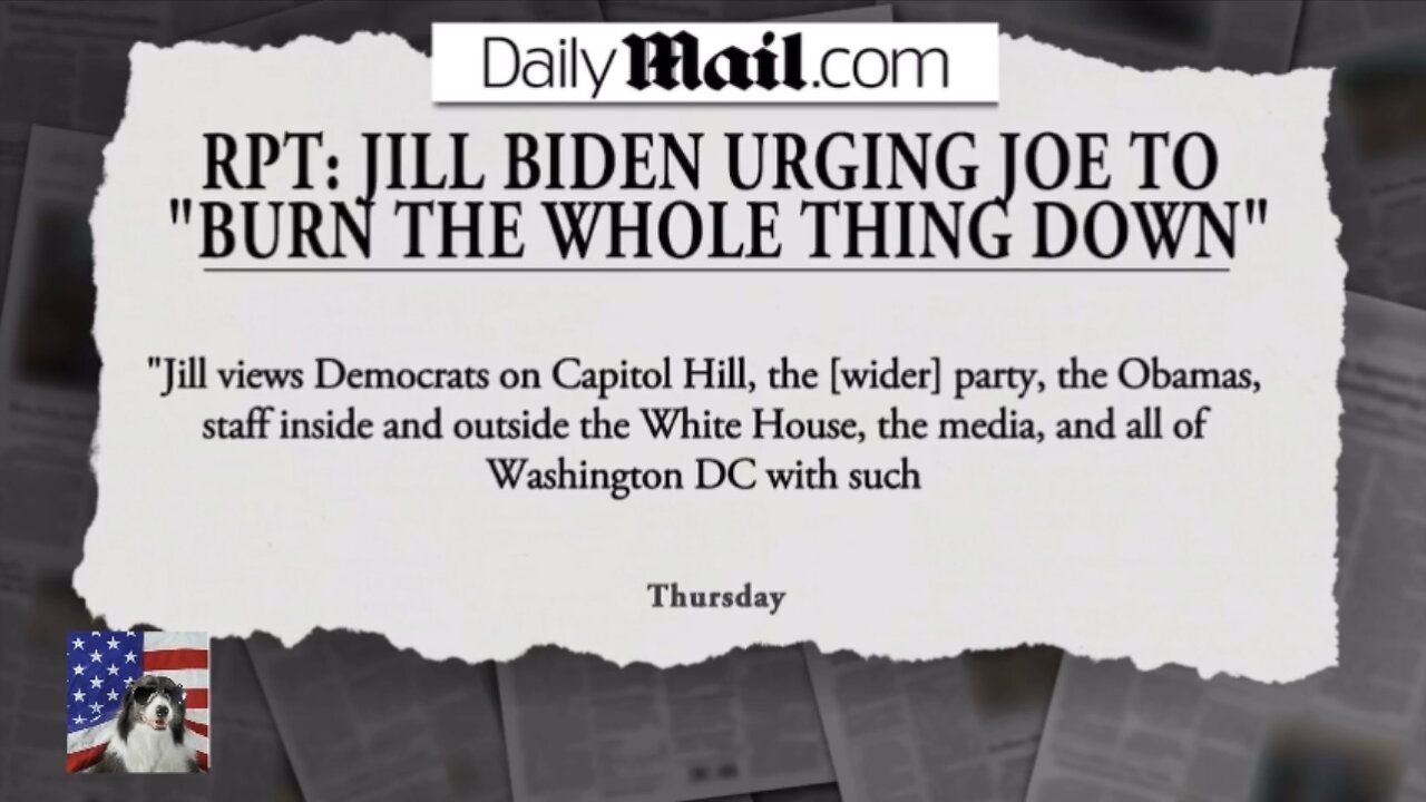 Jill Biden wants President to ‘settle score’ with some Dems (12/20/24)