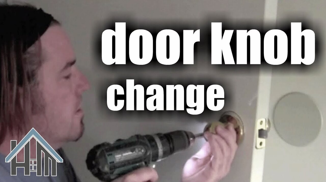 How to install door knob, replace doorknob. Easy! Home Mender.