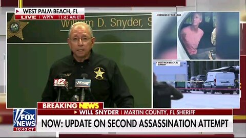Sheriff Will Snyder on shooter - Is this guy part of a conspiracy?
