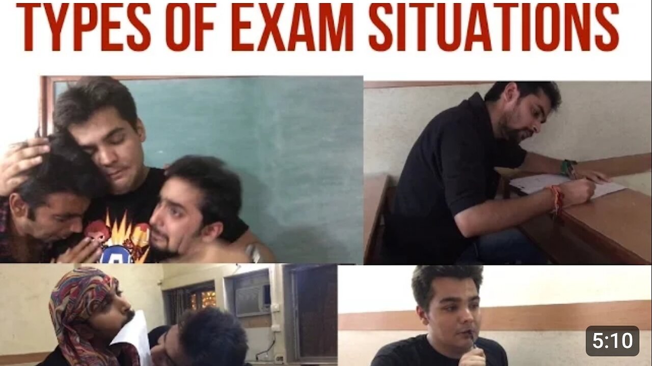 Types of Examination 🤣
