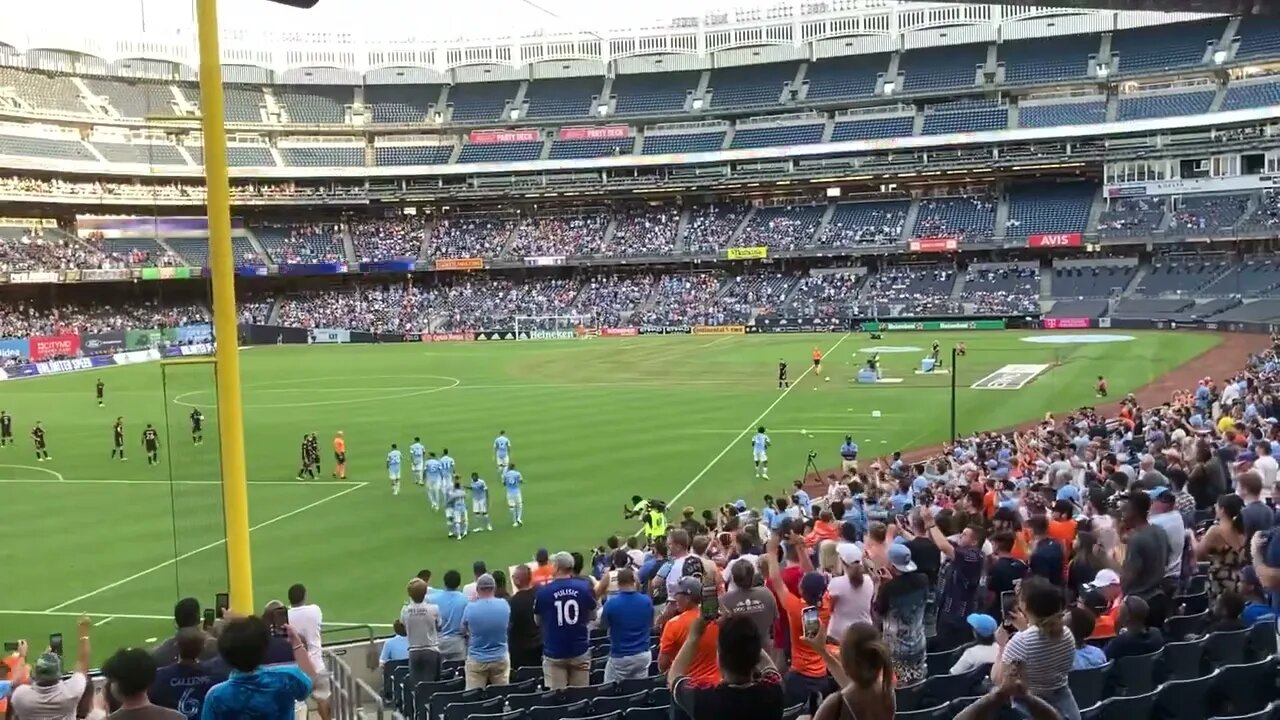 Goal!! @NYCFC vs @InterMiamiCF at @yankeestadium #nycfc