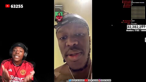 iShowSpeed & KSI React to THICK OF IT