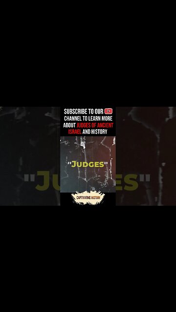 What Was the Jews' First Form of Governance? #shorts